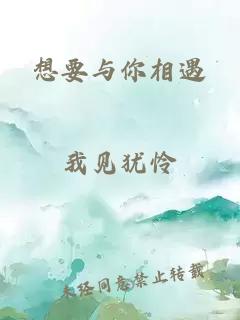 想要与你相遇