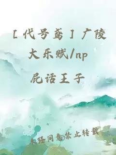 ［代号鸢］广陵大乐赋/np